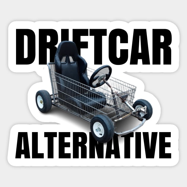 Driftcar Alternative Sticker by MOTOSHIFT